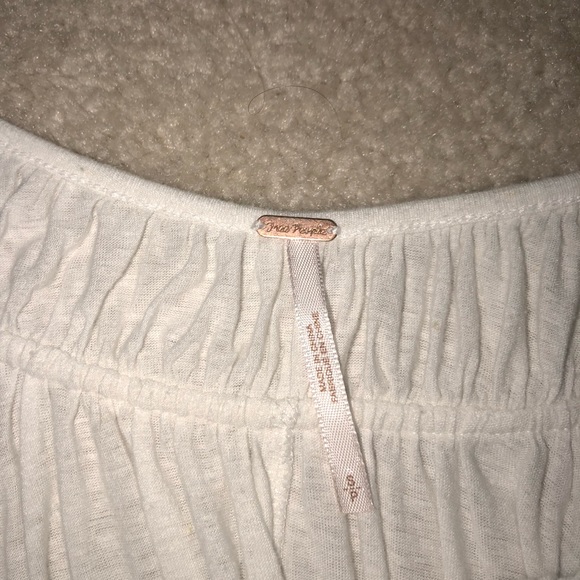 white free people shirt - Picture 2 of 2